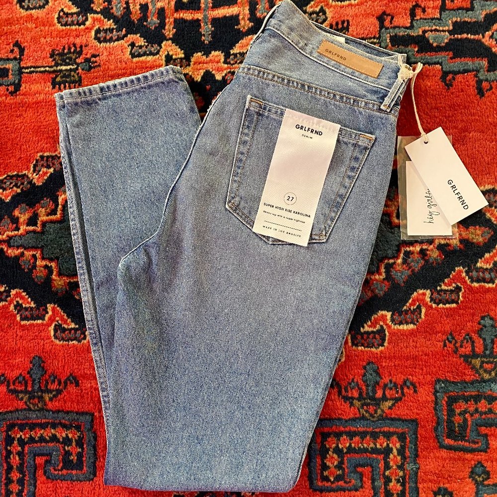 NWT Grlfrnd Girlfriend Karolina super high rise 27